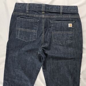 Carhartt FR Dark Blue Denim Pants